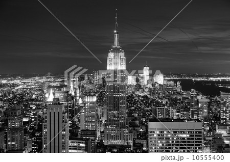 New York City Manhattan skyline aerial view New York City Manhattan skyline aerial view 10555400