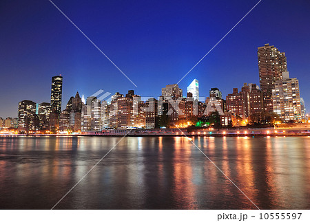 New York City Manhattan midtown skyline 10555597