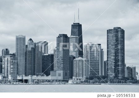 Chicago city urban skyline 10556533