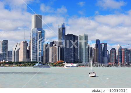 Chicago city urban skyline Chicago city urban skyline 10556534