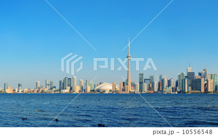 Toronto skyline in the day 10556548