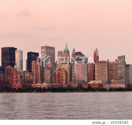 New York City Manhattan downtown skyline 10556585