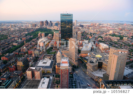 Boston sunset 10556827