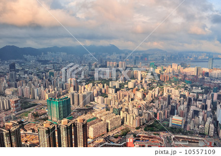 Hong Kong aerial view 10557109