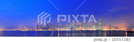 Hong Kong Victoria Harbor panorama 10557285