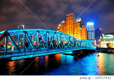 Shanghai Waibaidu bridge Shanghai Waibaidu bridge 10557431