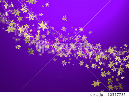 雪の結晶 紫色の壁紙のイラスト素材
