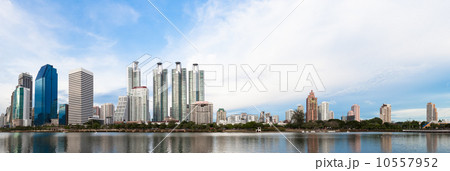 business buildings area and office, cityscape panorama 10557952