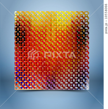 .Mosaic gradient geometric background 10558066