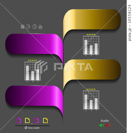 Stylized presentation,option template Stylized presentation,option template 10558124