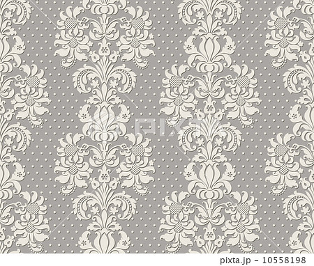 Illustration of seamless background pseudo lace in vintage style 10558198