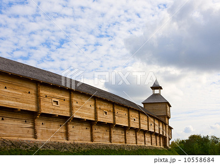 Ancient wooden fortress Ancient wooden fortress 10558684