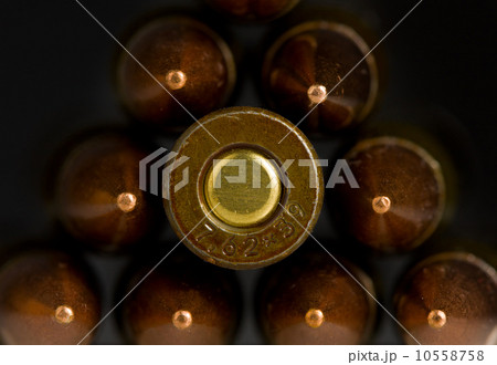 Gun machine bullets stack 10558758