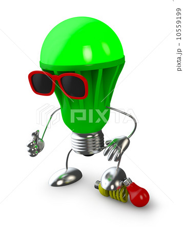 LED bulb lamp with glasses LED bulb lamp with glasses 10559199