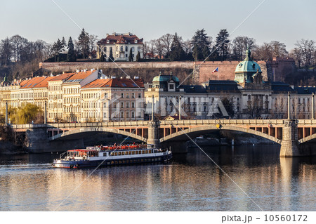 View to the Prague river Vltava 10560172