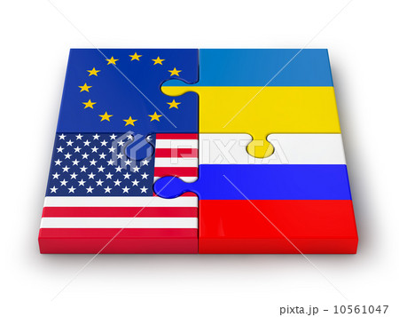 puzzles of stacked flags 10561047