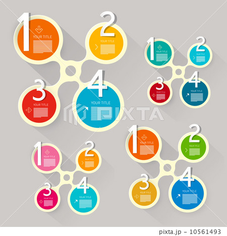 Colorful Circle Paper Infographic Layout - Template Colorful Circle Paper Infographic Layout - Template 10561493