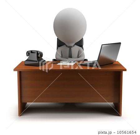 3d small people - manager 3d small people - manager 10561654
