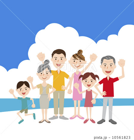 夏の家族 10561823