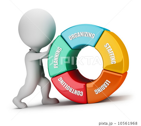 3d small people - management 3d small people - management 10561968