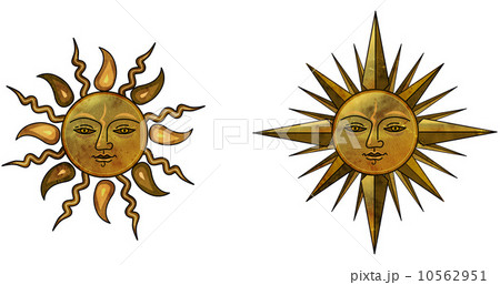 太陽の象徴のイラスト素材 [10562951] - PIXTA