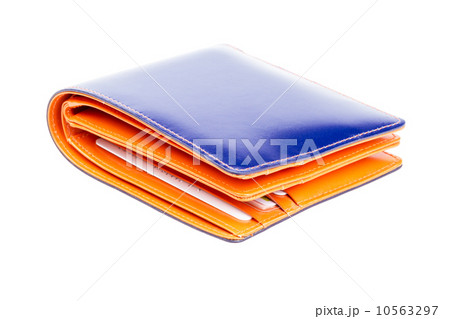 blue and orange leather wallet blue and orange leather wallet 10563297