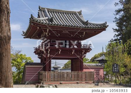 當麻寺奥院の楼門 10563933