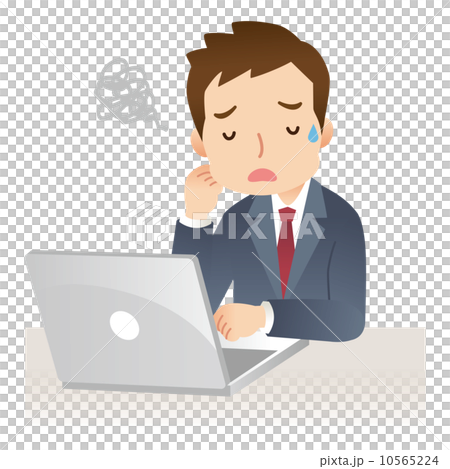 Businessman expression PC 10565224