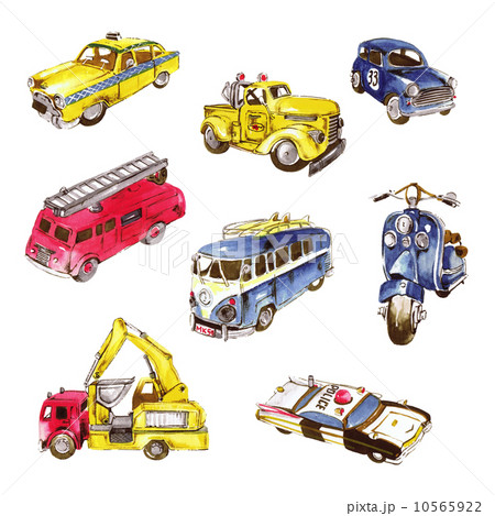 ブリキの車 10565922