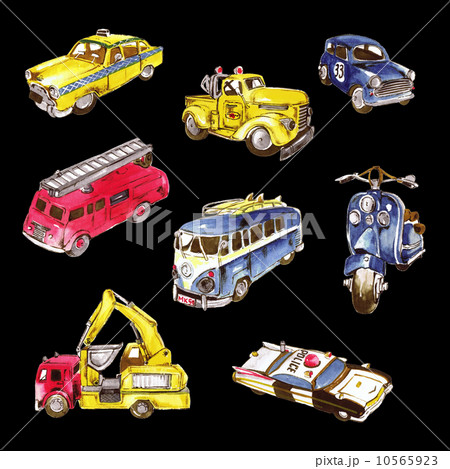 ブリキの車 10565923