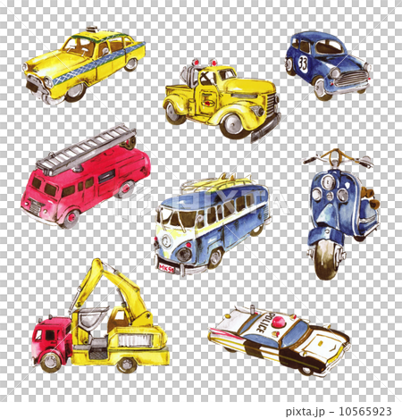 ブリキの車 10565923