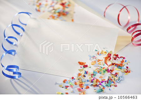 Confetti and ribbons 10566463