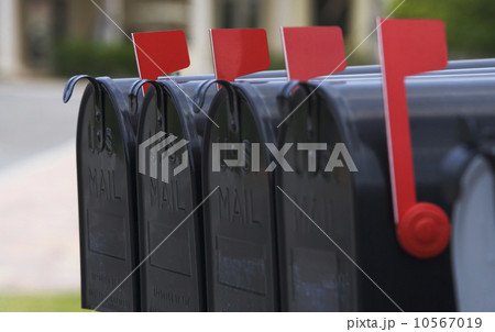 Close up of mailboxes 10567019