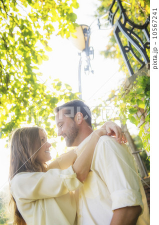 Portrait of flirting couple Portrait of flirting couple 10567241