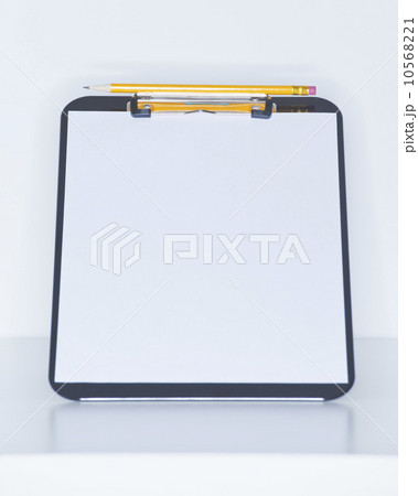 Studio shot of clear clipboard 10568221