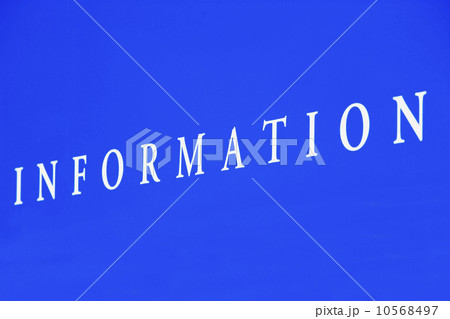 Close up of Information sign 10568497