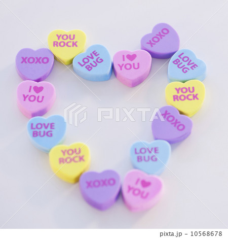 Close up of Valentine's Day decorations, studio shot Close up of Valentine's Day decorations, studio shot 10568678