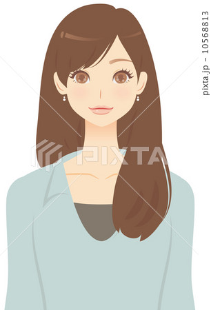 ロングヘアの女性 ロングヘアの女性 10568813