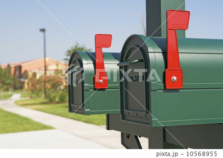 Close up of mailboxes 10568955