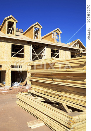 Residential construction site Residential construction site 10569270