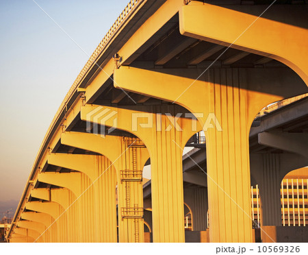 Low angle view of elevated highway Low angle view of elevated highway 10569326