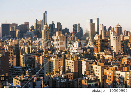 Aerial view of city 10569992