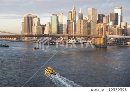 Cityscape and Brooklyn Bridge Cityscape and Brooklyn Bridge 10570598