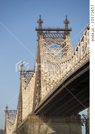 USA, New York State, New York City, part of Queensboro Bridge USA, New York State, New York City, part of Queensboro Bridge 10571657