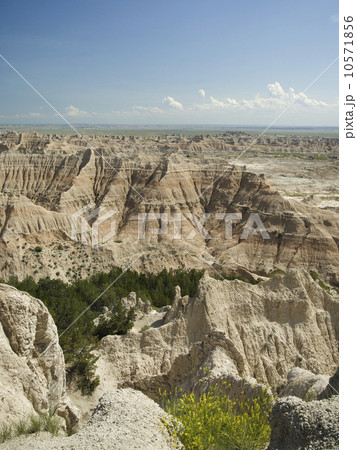 Scenic view of canyons 10571856