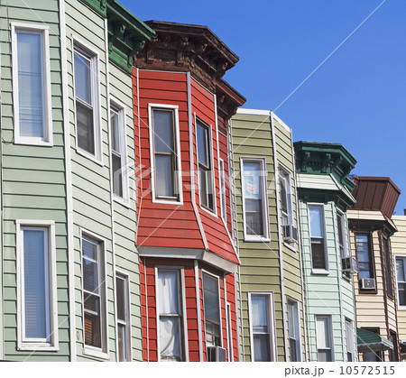 Row houses, Brooklyn, New York, United States 10572515