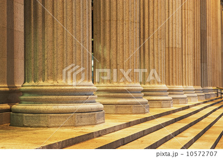 Row of stone columns Row of stone columns 10572707