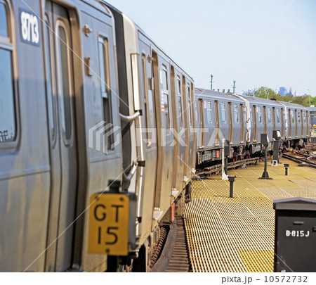 Subway train, New York City, New York, United States 10572732