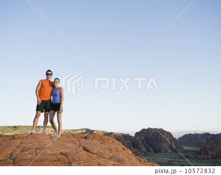 Runners at Red Rock taking a break 10572832