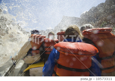 People white water rafting People white water rafting 10573311